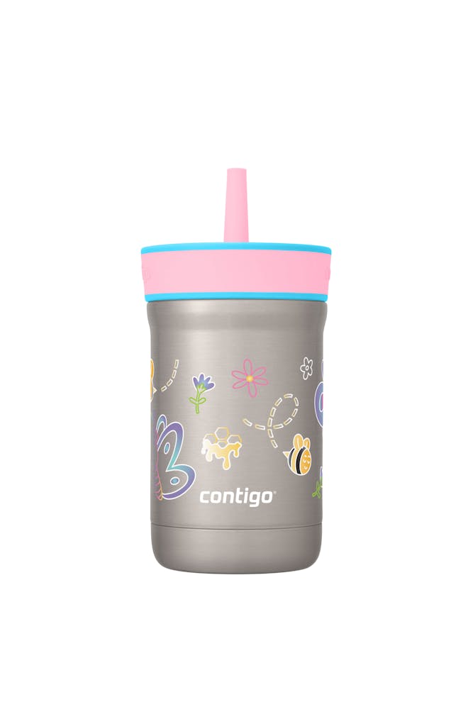 Kids Leighton Spill-Proof Stainless Steel Tumbler with Straw, 12oz G5